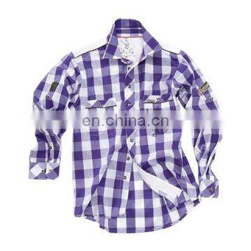 2014 Custom Design Traditional Mens Shirt Trachten Hemden