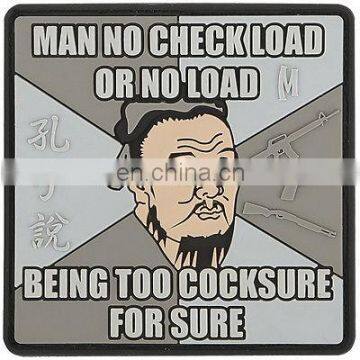 Custom Morale Rubber Pvc Patch no Minimum for Hats photo-6