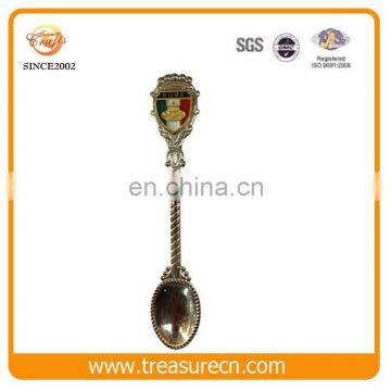 Eco-friendly Enamel Nickel Free Souvenir Metal Teaspoon