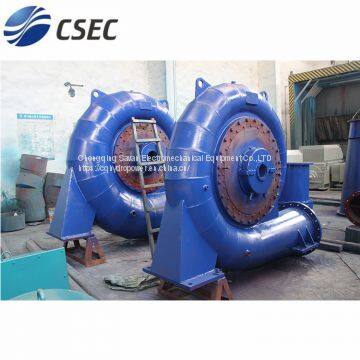 100kw micro horizontal francis turbine generator