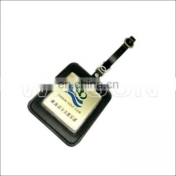 2013 best quality leather luggage tag manufacture