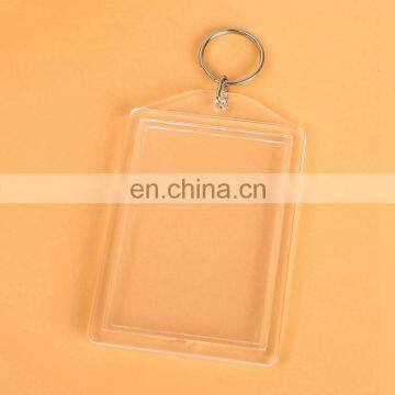 Wholesale Cheap Acrylic Photo Frame keychain