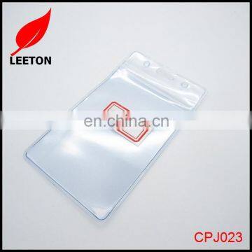Cheap Transparent PVC ID Card Badge Holder photo-5