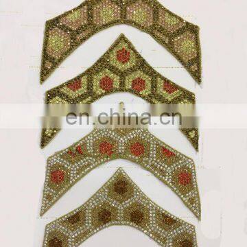 Fashion Women Shoe Upper Decorative Hot Fix Rhinestone