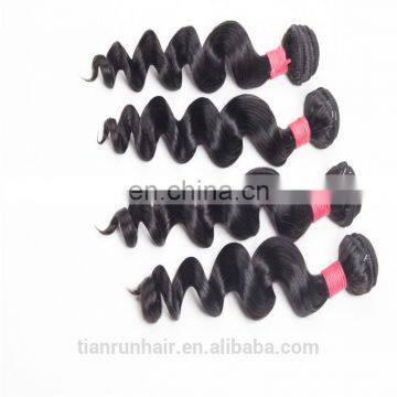 9A Popular Loose Wave Indian Bundles More Soft Hair Full Ends Weaves photo-5