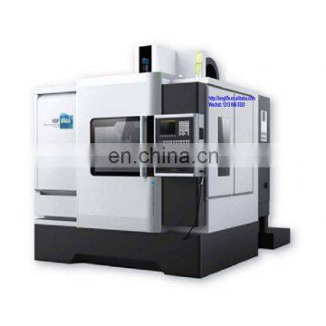 VDF1000 box way cnc vertical machining center with 4th axis optional