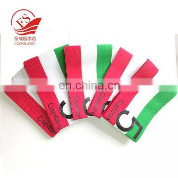 Flexible outdoor soccer captain arm bands player bands