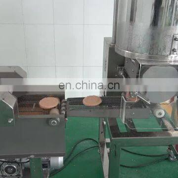 Automatic Food Meat Centre Ham burger Meat Pie Patty Molding Making Machine