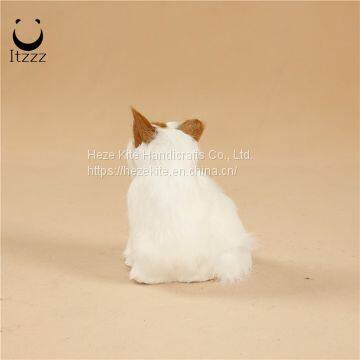 ITZZZ Realistic Life Size Simulation Sitting Cat Furry Animal With Plastic Cat Photography Props photo-4