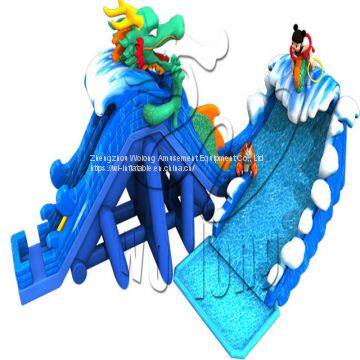 Factory price commercial pool used water park slides for sale