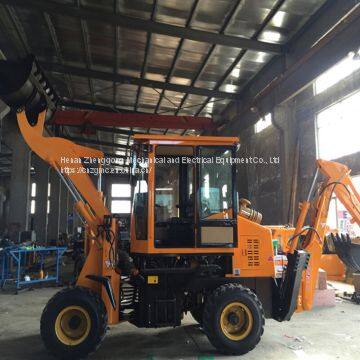 Mini Backhoe Wheel Loader ZG10-20 Factory Price for Sale photo-3