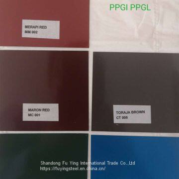 Full hard color coated  galvalume  steel coil  PPGL