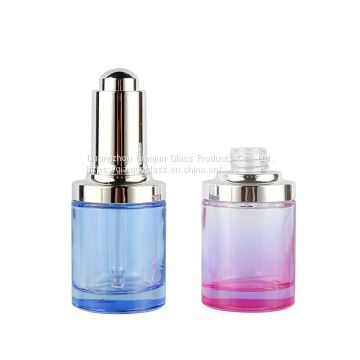 Excellent Quality Essence Glass Bottles 30Ml Serum Bottle With Sliver Dropper