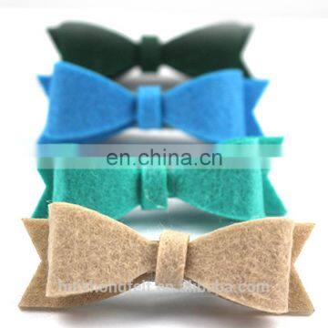 Candy Colors Felt Bow Hair Clips photo-6