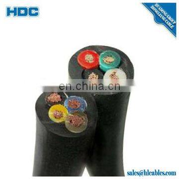Type SJOW Portable Cord (300 V) Flexible Rubber Cable 4C*18awg Copper EPDM Insulated CPE Sheath