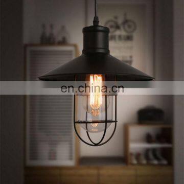 Rustic Pendant Lights Vintage Style Pendant Lamps Metal Lamp Shade Pendant Lighting Linear Suspension Lighting Black