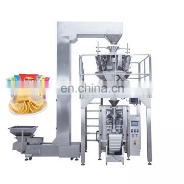 Automatic weighing Dried Mango Potato Chips Packaging Machine