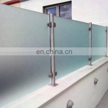 6mm 8mm 10mm building tempered glass for railing fence