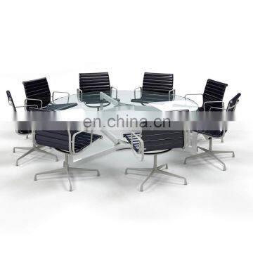 36 Inch Glass Table Top | No Bevel Premium Round Flat Circular Plate Tempered Glass