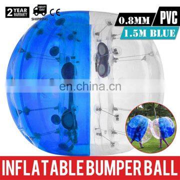 1.8M Promotional Cheap PVC Inflatable Crazy Human Body Zorbing Zorb Soccer Football Bubble Bumper Ball For Soccer Football photo-2
