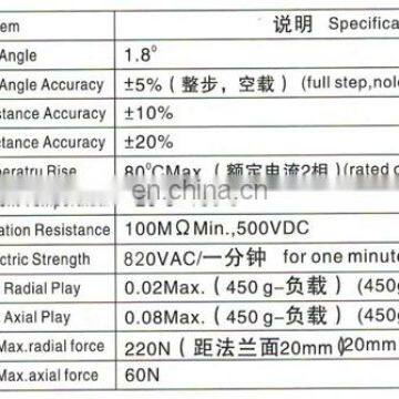 MBI-XY86 1.8degree 86mm NEMA 34 Stepper Motor Kit photo-3