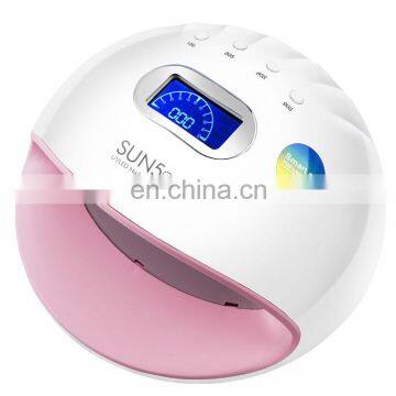 Professional Nail Dryer 72W Best UV LED Nail Lamp for Fingernail & Toenail Gel Based Polishes nail lamp machine sun 5s