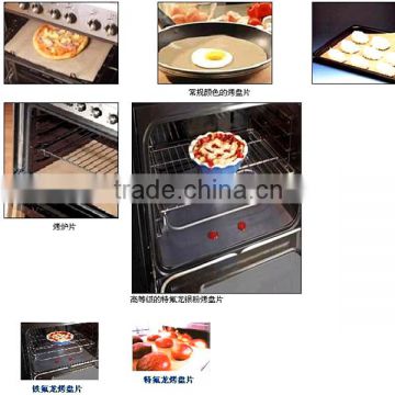 2014 custom FDA approved fire retardant ptfe baking sheet oven liner easily cleaned heat resistance made of China Fleet