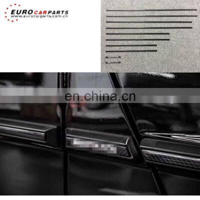 G class w463 g63 g65 A style side molding trim kit fit for W463 carbon fiber material side molding trim kit