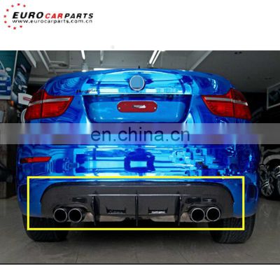 E71 rear diffuser fit for x6series' E71 M` style body kits ARKYM style rear diffuser carbon fiber material