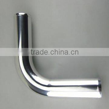 76mm diameter 300mm-600mm 90 degree aluminum pipe/tube