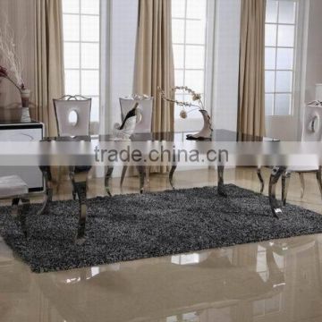 Glass Dining Table Set, Modern Dining Set