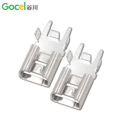 6.3 Circuit Board Female PCB Board Welding Type Insert Spring photo-3