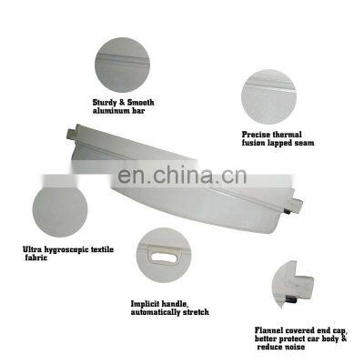 Wholesale Retractable Rear Shade Rear Cargo Cover Suv Luggage Black Trunk Tonneau Cargo Cover photo-2