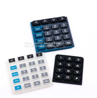 OEM Compression Mould Silicone Rubber Keypads photo-3