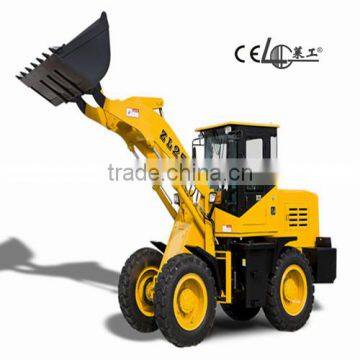 2.5t small chinese wheel loader ZL25 with price, popular tractor with front end loader