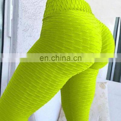 Wholesale Sexy Ruched Scrunch, Butt Lifting Amazon Leggings High Waisted Workout Yoga Legging For Woman/