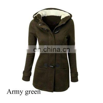 Factory Custom Women's Spring and Autumn Long-sleeved Casual Sports Hooded Zipper Start Sweater Jacket Women S-5XL photo-3