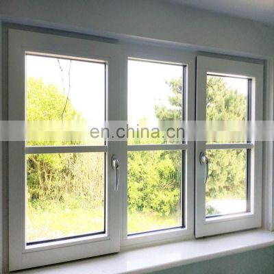 Aluminum Casement Window And Doors With Double Glass Sliding Casement Windows