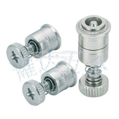 Stainless Steel Electronic Turned Fasteners Assembly CaptivePF7M-M3 M4 Spring Loaded Screw photo-2