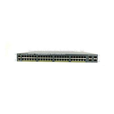 WS-C2960X-48TS-LL, 2x 1G SFP, LAN Base 2960-X 48 GigE