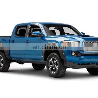 Spedking 2016 2017 2018 2019 2020 2021 Pickup Accessories Textured Pocket Bolt/Rivet Fender Flares Wheel Cover for Toyota Tacoma photo-3