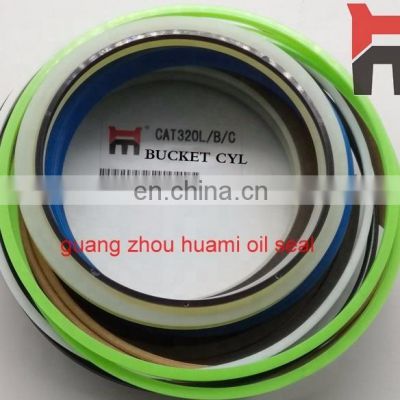 Excavator oil seal CAT320L E320B E320C E320D Boom/Arm/Bucket cylinder seal kit 1261947