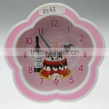 kids' plastic table clock