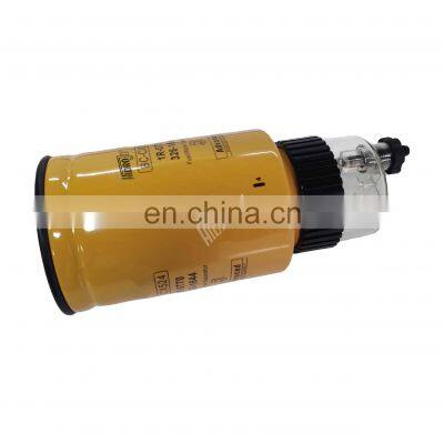 326-1644 10R-0770 fuel water separator filter oil and  water cup for CAT 322C