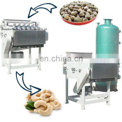 Automatic Chickpea cashew nut plant dehulling shelling processing machine