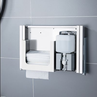 Wall Mounted Automatic Black Bathroom Accessories