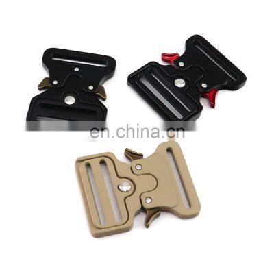 Custom Wholesale Dog Collar Buckle Heavy Load Bearing Metal Side Quick Release Buckle Dog Collar Buckle