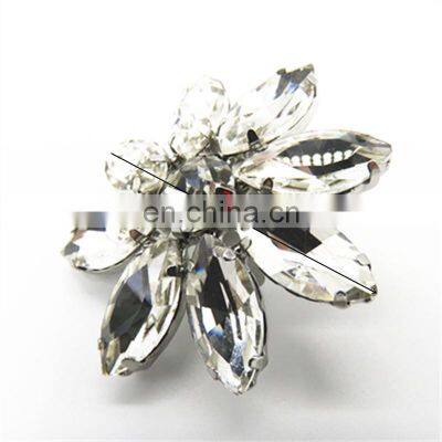 Clear Acrylic Rhinestone Ornaments For Women Shoe photo-2