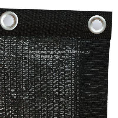 70% new plastic 6.5 ft x 13 ft Black Sun Shade net with UV for garden plants