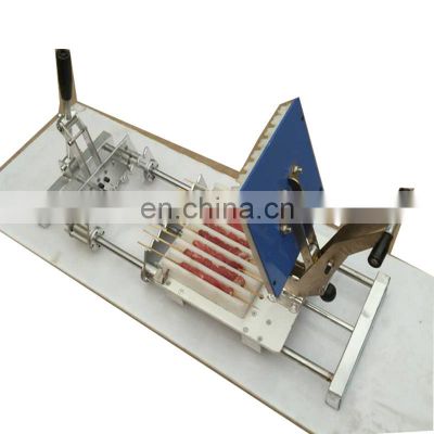 Stainless steel skewer machine